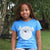 Spikey Pufferfish Organic Cotton Girls T-Shirt - Scarf Monkey